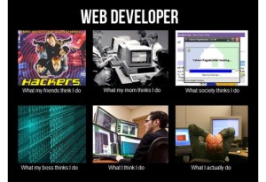 Web Developer What I Actually Do Meme