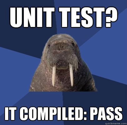 Unit Test It Compiled Pass Developer Meme